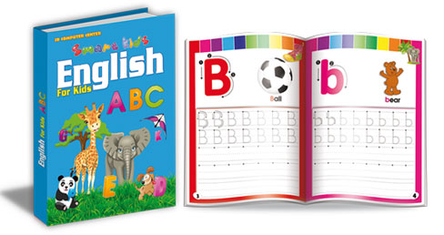تعليم اللغة الانجليزية للاطفال من 2 الى 5 سنوات| كتاب ABC